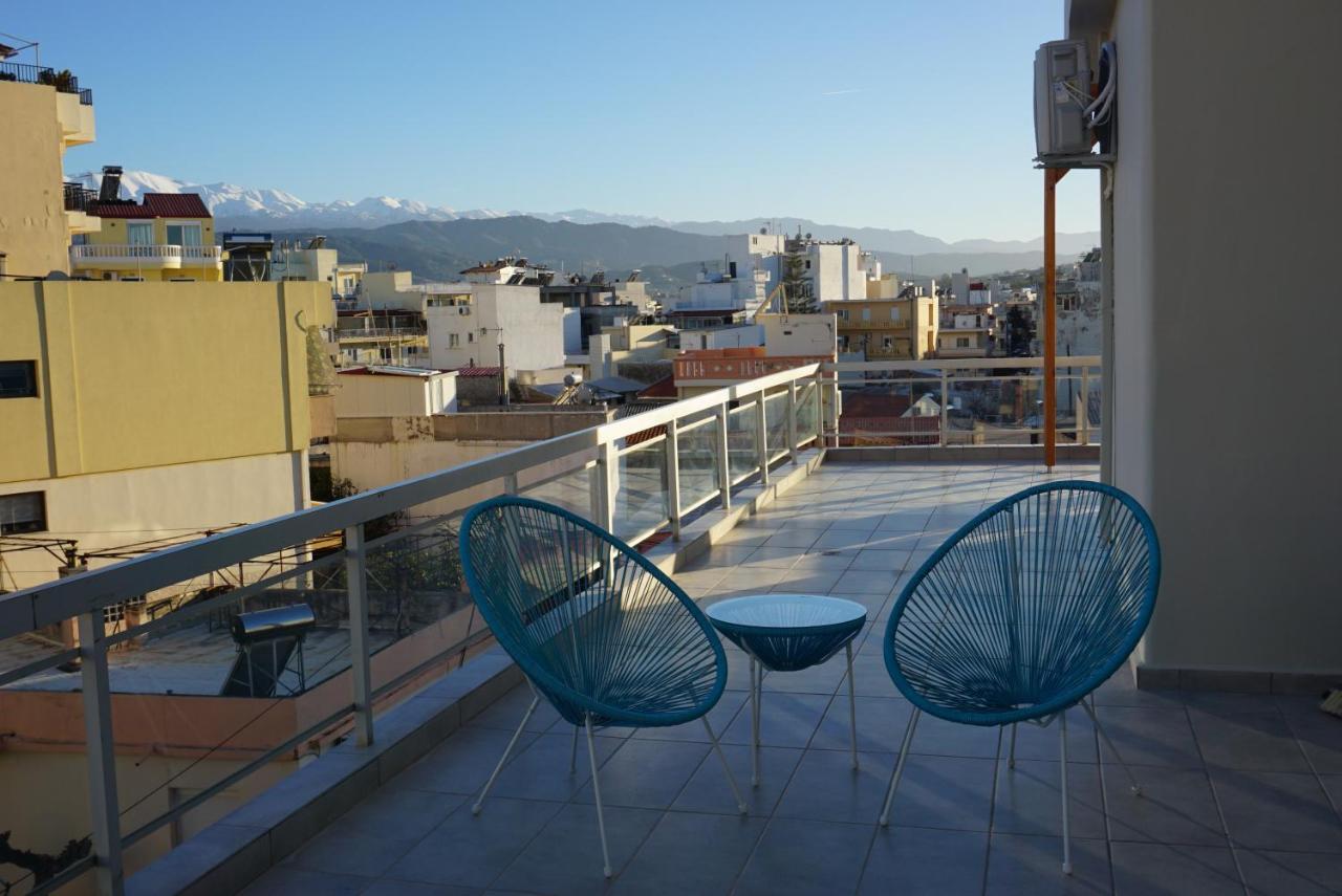 Ferienwohnung Seas The View Chania  Exterior foto