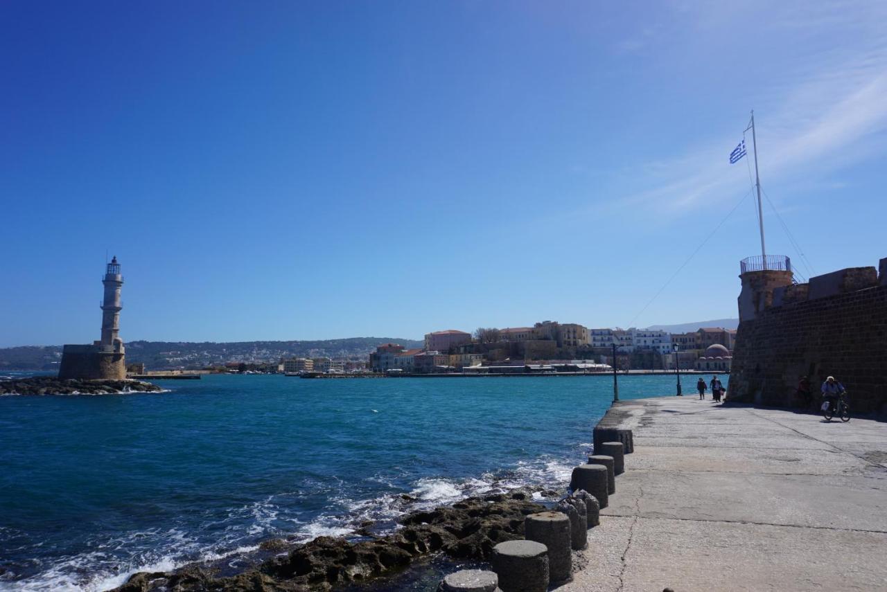 Ferienwohnung Seas The View Chania  Exterior foto